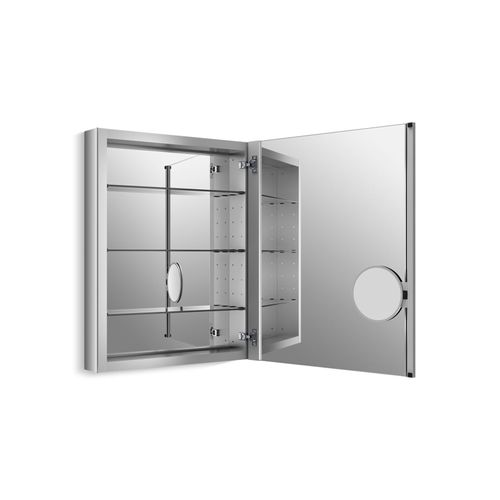 Main product image of Verdera 24" W x 30" H Slow-Close Single-Door Medicine Cabinet with Mirrored Door, K-99007-NA