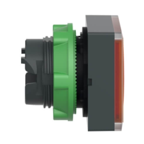 Main product image of Orange Square Flush Illum Complete Pushbutton