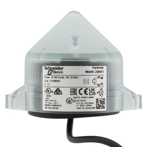 Main product image of Harmony XB5R Wireless Relay Antenna, w/o Battery, AC/DC, 5m Cable Output