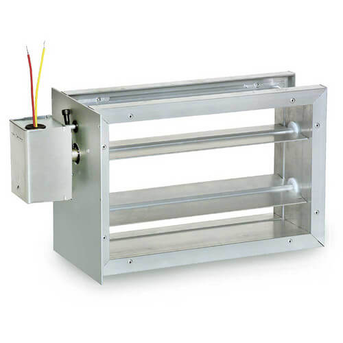 Main product image of 10 in. x 22 in. Rectangular Parallel Blade Damper