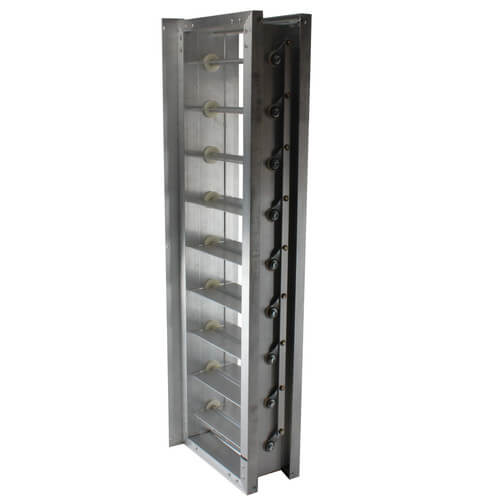 Main product image of 8 in. x 28 in. TrueZONE Rectangular Parallel Blade Damper