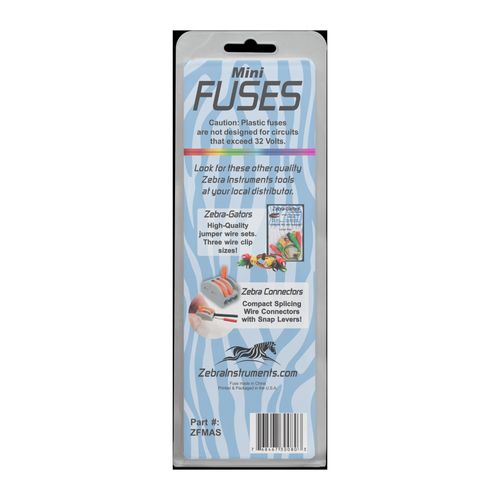 Main product image of Mini Fuses - Assorted (3A, 5A, 10A, 15A, 20A, 30A) (25 qty)