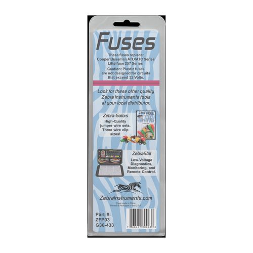 Main product image of Fuses - Standard Size Plastic, 3 Amp (Pack of 25)