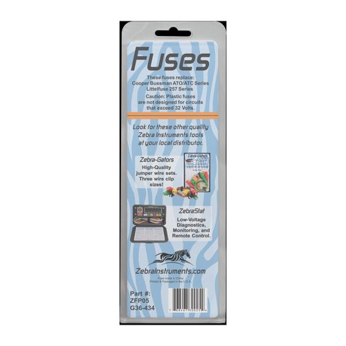 Main product image of Fuses - Standard Size Plastic, 5 Amp (Pack of 25)