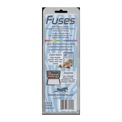 Main product image of Fuses - Standard Size Plastic, Assorted (Pack of 25)