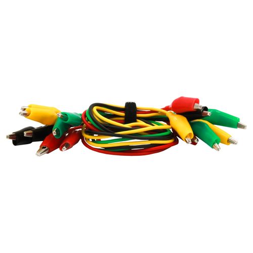 Main product image of Zebra Gators – 8 Piece Medium Size Alligator Lead Set