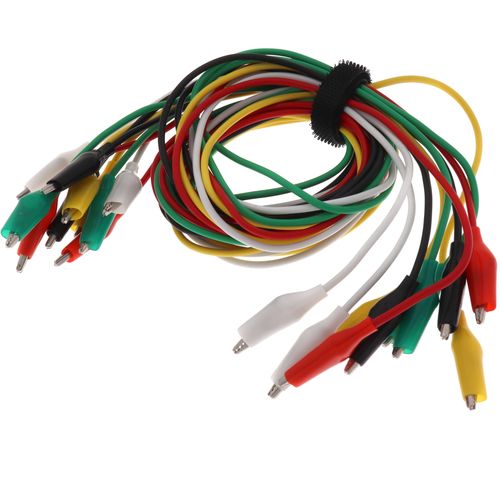 Main product image of Zebra Gators – 10 Piece Small Size Alligator Lead Set