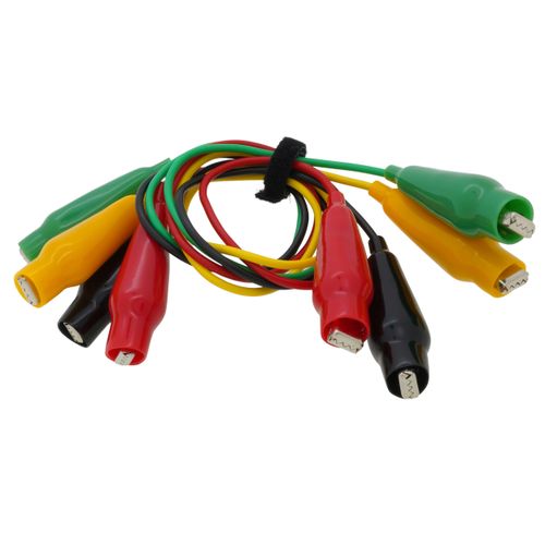 Main product image of Zebra Gators – 4 Piece Large Size Alligator Lead Set