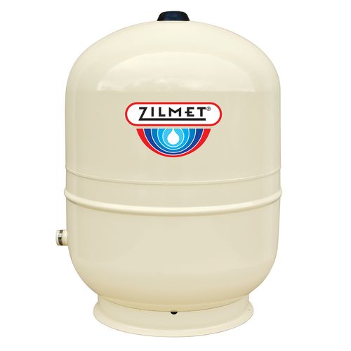 Main product image of 21 Gallon Hydro Plus Well Expansion Tank w/ Side Connection and Metal Base, Tan (Stand)