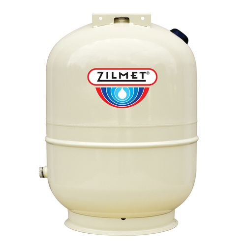 Main product image of 21 Gallon Hydro Plus Well Expansion Tank w/ Side Connection and Vertical Pump w/ Bracket, Tan (Horizontal)