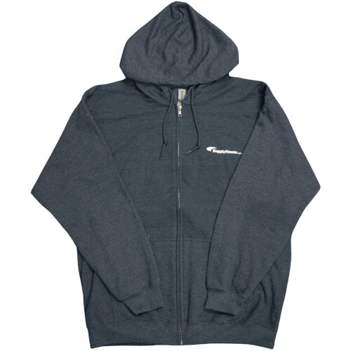Dark Grey SupplyHouse Zip Sweatshirt - Size S