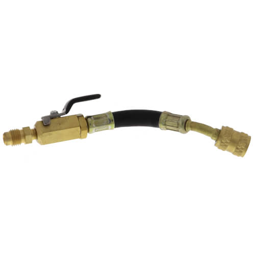 Main product image of Flexible Adapter 5/16” to 1/4” Hose w/ Flex Line and Ball Valve