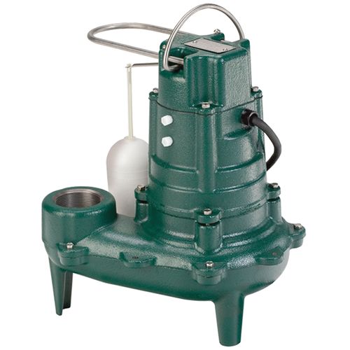 Main product image of M267 - 1/2 HP Cast Iron Sewage Pump 2" , Vertical Float, 25' Cord,