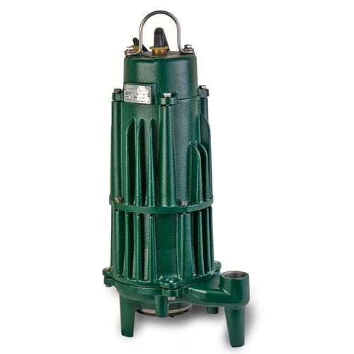 Main product image of F840 Shark Auto Reversing Grinder Pump, 2 HP, 230V, 3 PH, 20' Cord, Manual