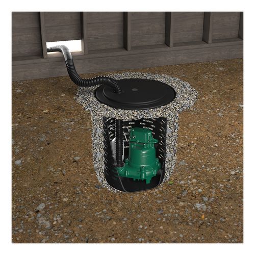 Main product image of Model 108(M53) Crawl Space Systems Pump with 25' Cord (115v, 3/10 HP)