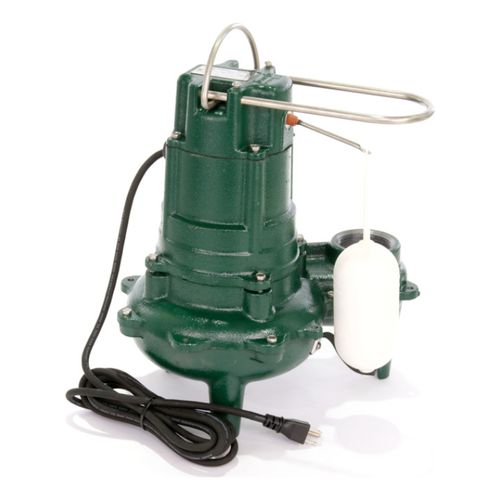 Main product image of Model M267 Waste-Mate Automatic Cast Iron Sewage Pump - 115 V, 1/2 HP (w/ Plastic Impeller)