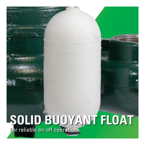 Main product image of Model M267 Waste-Mate Automatic Cast Iron Sewage Pump - 115 V, 1/2 HP (w/ Plastic Impeller)