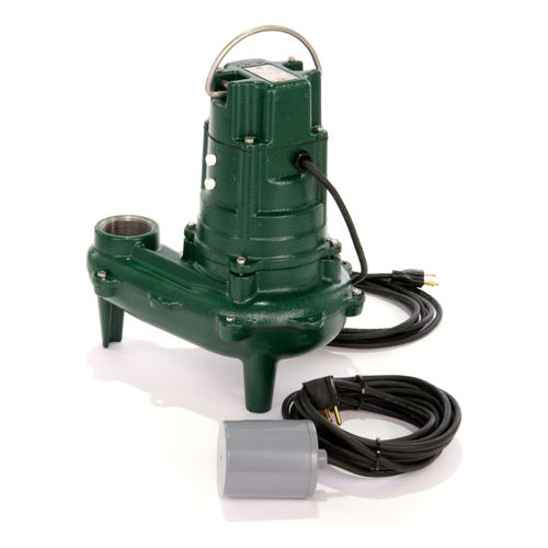Main product image of Model BN267 Waste-Mate Cast Iron Sewage Pump w/ Variable Level Float Switch - 115 V
