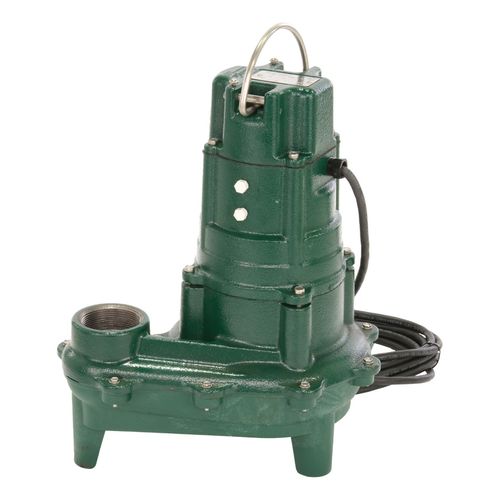 Main product image of Model N270 Waste-Mate Non-Automatic Cast Iron Sewage Pump - 115 V, 1 HP
