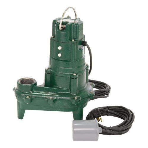 Main product image of Waste-Mate BE270 Single Seal Sewage Pump with Variable Level Float Switch (230V, 1 HP, 7.5A)