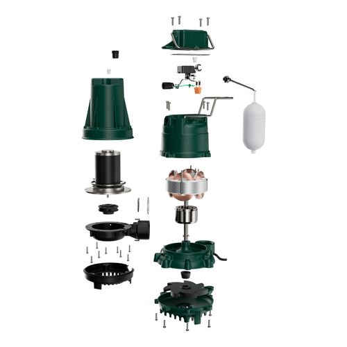 Main product image of Model 508 Aquanot 12V/DC Backup Sump Pump System