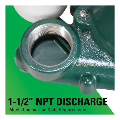 53-0016 - Zoeller 53-0016 - Model M53 Mighty-Mate Automatic Cast