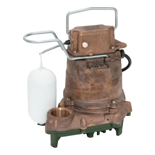 Main product image of Model M55 Mighty-Mate Automatic Bronze Effluent Pump - 115 V, 0.3 HP