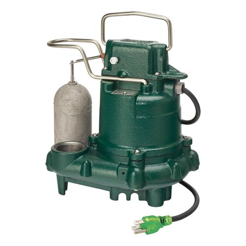 Main product image of M63 Premium Cast Iron Submersible Sump Pump w/ Vertical Float Switch (3/10 HP, 115V, 1 PH)
