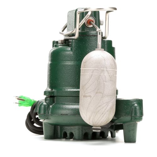 Main product image of M63 Premium Cast Iron Submersible Sump Pump w/ Vertical Float Switch (3/10 HP, 115V, 1 PH)