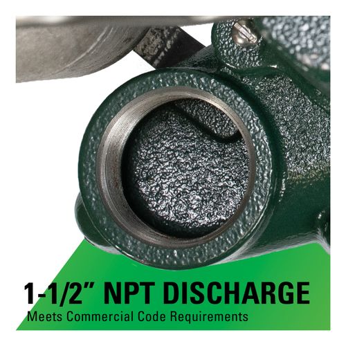 Main product image of M63 Premium Cast Iron Submersible Sump Pump w/ Vertical Float Switch (3/10 HP, 115V, 1 PH)