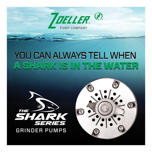 Main product image of Model E820 Shark Single Directional Manual Grinder Pump (230V, 2 HP, 13.7 Amp)