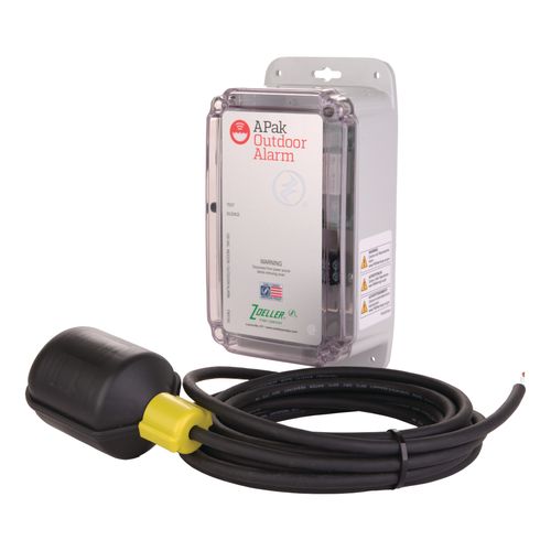 Main product image of A-Pak Deluxe Alarm System w/ 20' Float Switch, 6' Power Cord, Watertight Cord Connectors