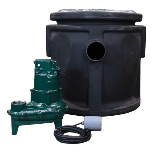 Main product image of 24" x 24" Preassembled Sewage System w/ BN264, 4/10 HP, 115V Pump