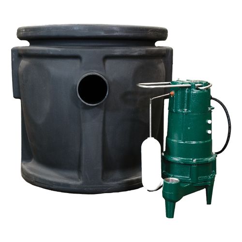 Main product image of 24" x 24" Preassembled Grinder Pump System w/ M803, 1/2 HP, 115V Pump