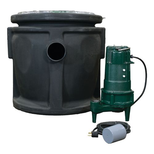 Main product image of 24" x 24" Preassembled Grinder Pump System w/ BN807, 1 HP, 115V Pump