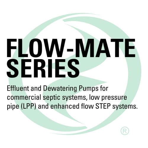 Main product image of Model N98 Flow-Mate Non-Automatic Cast Iron Effluent Sump Pump - 115 V, 1/2 HP