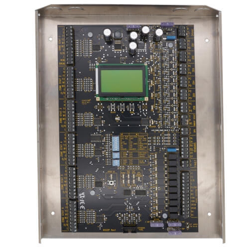 Main product image of 6 Zone Universal Zone Control Panel Kit w/ (2) Duct Temp Sensors, Static Pressure Sensor, 75VA Transformer