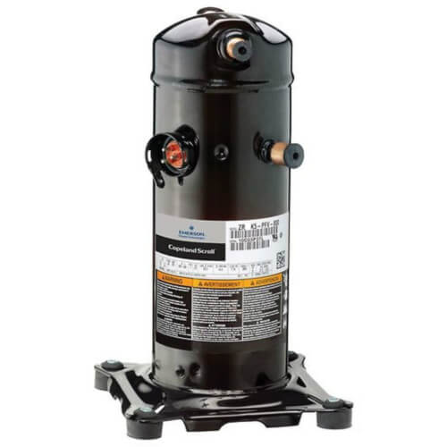 Main product image of Copeland Scroll Compressor 208/230-1-60 R22 24.3 Rla 48200 BTU, ZR48K5E-PFV-830