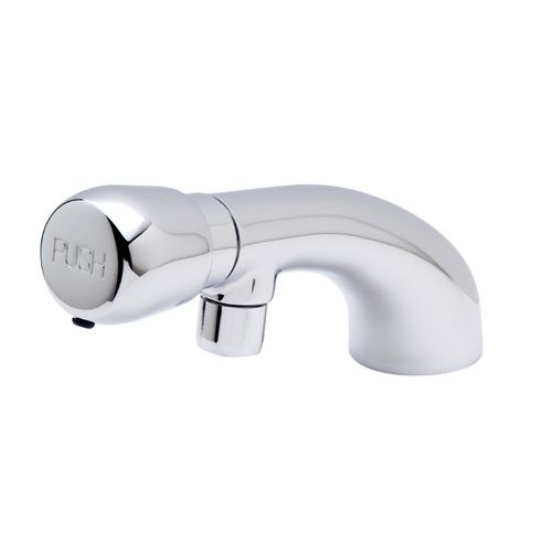 Main product image of AquaSpec Deck Mount Metering Faucet with 4" Centers, 4 1/8" Spout, 0.5 GPM, Z86300-XL-CP4-3M