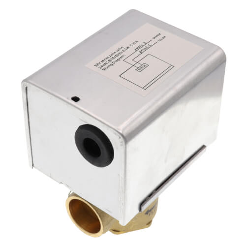 3/4" Sweat Zone Valve, Normally Closed 3.5 CV (24V)